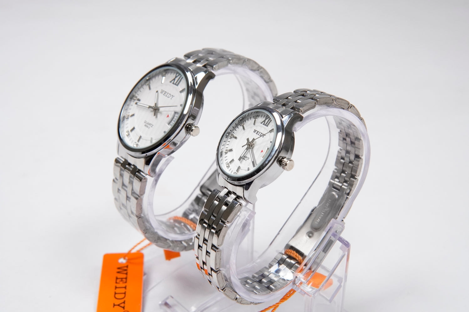 WEIDY QUARTZ WATCHES MEN’s Women Pair available D-6005-2