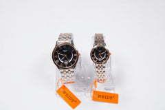 WEIDY QUARTZ WATCHES MEN’s & Women Pair available D-6005-4-B