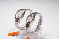 WEIDY QUARTZ WATCHES MEN’s & Women Pair available D-6005-3