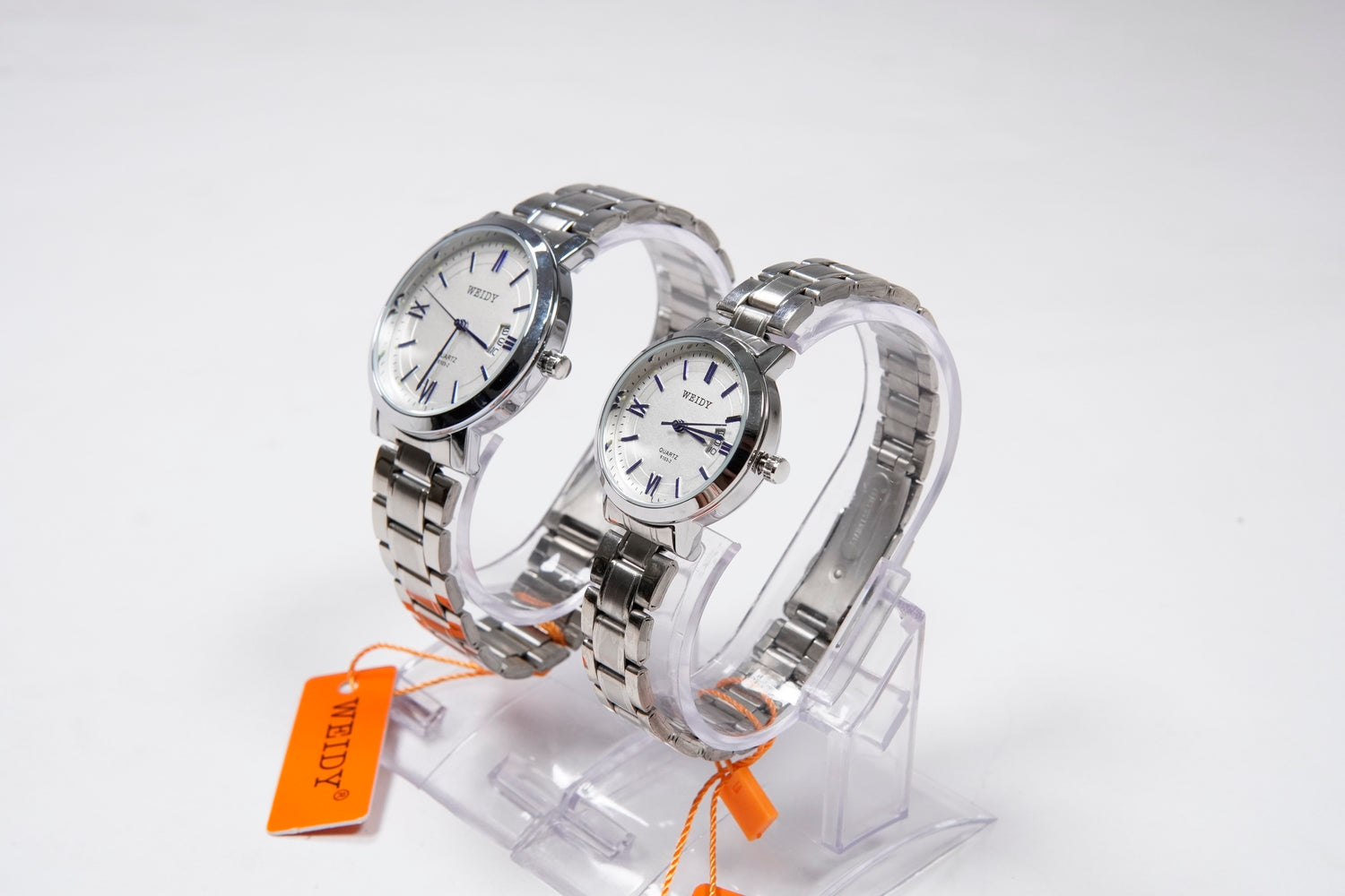 WEIDY QUARTZ WATCHES MEN’s & Women Pair available D-6103-2