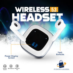 SR 02  WIRELESS HEADSET TWS  EAR BUDS